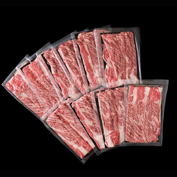 国産牛 カタロースすき焼き用 10パック 東京肉市場 小川畜産 市場直送