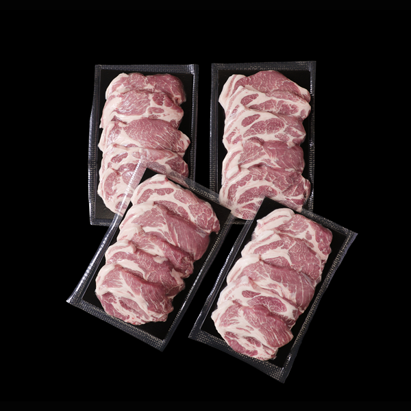 国産匠味豚 カタロース切り身 4パック 東京肉市場 小川畜産 市場直送